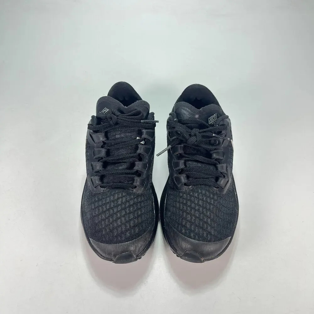 Nike Air Zoom Pegasus 37 Black White Running Shoes CJ2099-002 Youth Size 1.5Y